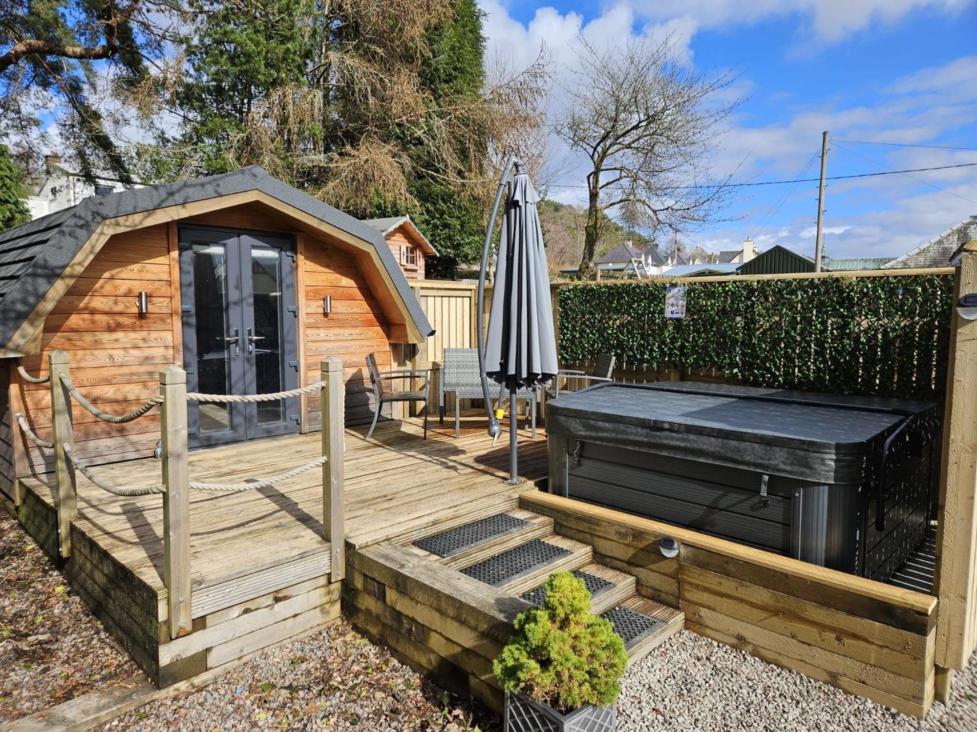 Morvan Pod & Hot Tub Fort William Luaran gambar